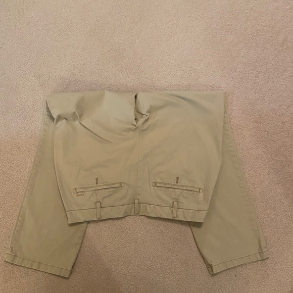 IZOD Stretch Chino Khaki Pants - Picture 3 of 4